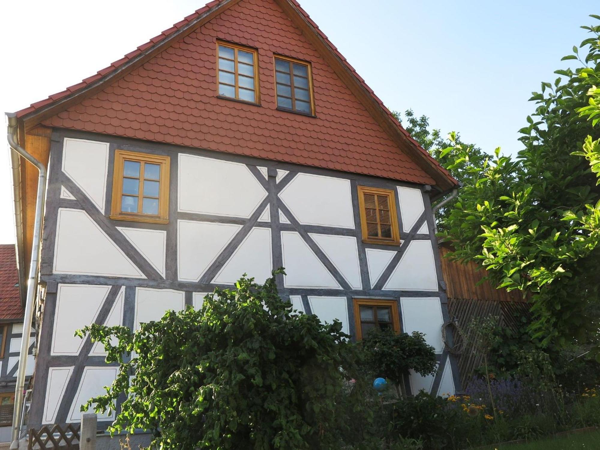 Fachwerktraum Im Hof Apartamento Alheim Exterior foto